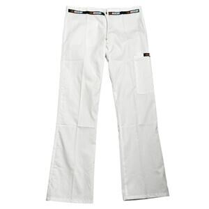 NASCAR‎ NWT Women's XS White Drawstring Licensed Pit Crew Racing Pants Pockets